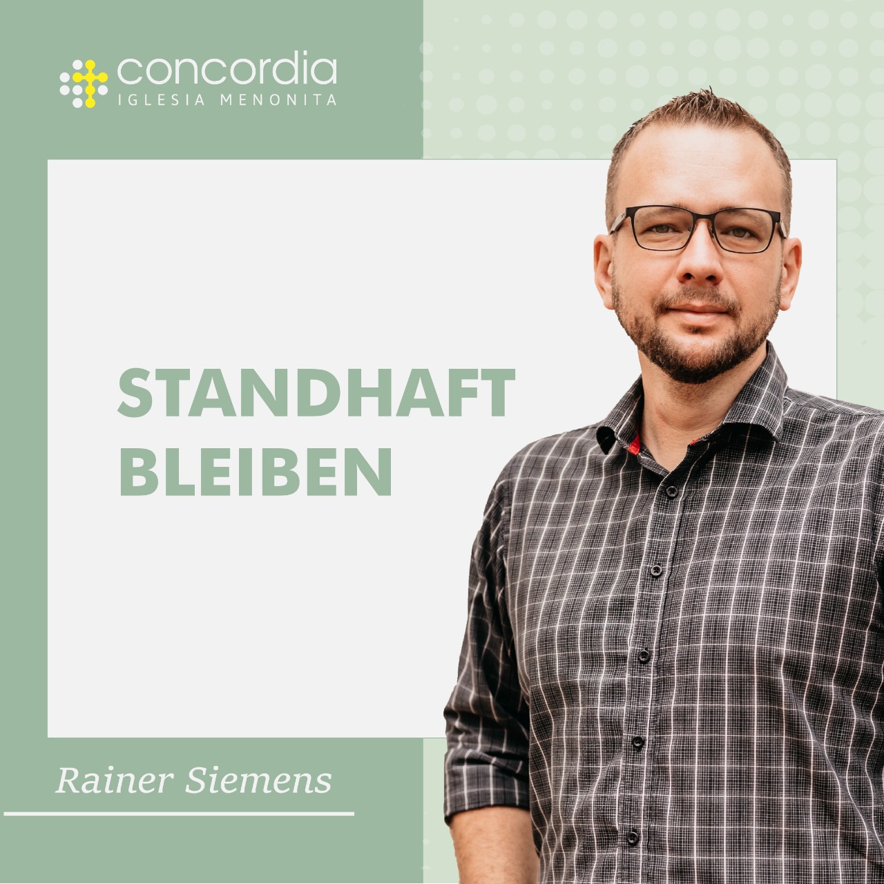 Standhaft bleiben – Rainer Siemens