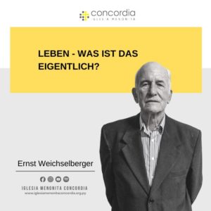 Leben – was ist das eigentlich? – Ernst Weichselberger